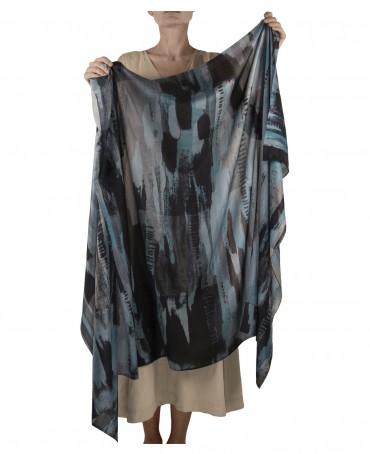 Палантин Женский SN40-VAGUES/GRIS